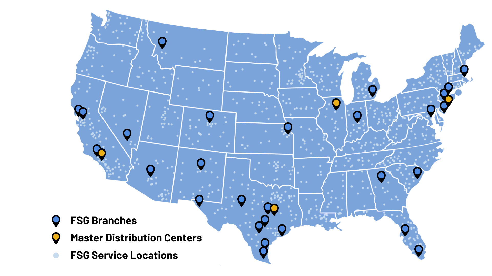 fsg locations map