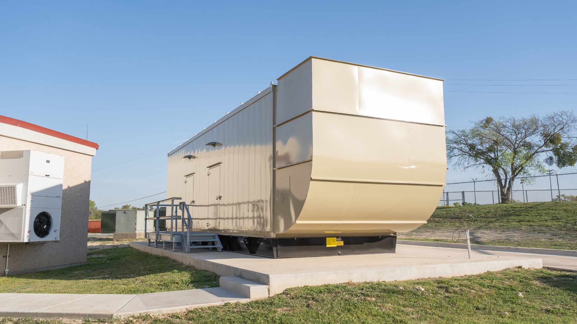 Sister Grove Wastewater Treatment Plant generator installation