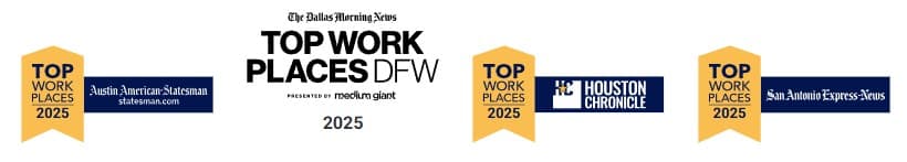 FSG Top Workplaces 2025 — Austin American-Statesman, Dallas Morning News DFW, Houston Chronicle, San Antonio Express-News